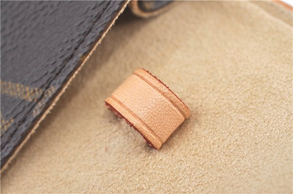 Auth Louis Vuitton Monogram Pochette Twin PM Shoulder Bag M51854 LV Box J5211