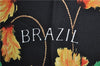 Authentic HERMES Carre 90 Scarf "BRAZIL" Silk Wine Red J5217