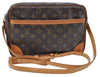 Authentic Louis Vuitton Monogram Trocadero 30 Shoulder Cross Bag M51272 LV J5219