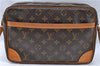 Authentic Louis Vuitton Monogram Trocadero 30 Shoulder Cross Bag M51272 LV J5219