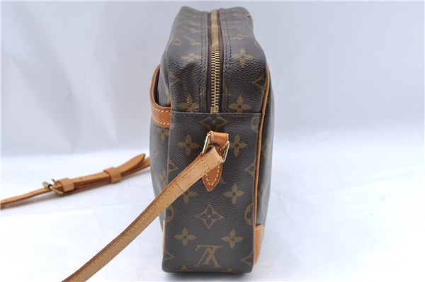 Authentic Louis Vuitton Monogram Trocadero 30 Shoulder Cross Bag M51272 LV J5219