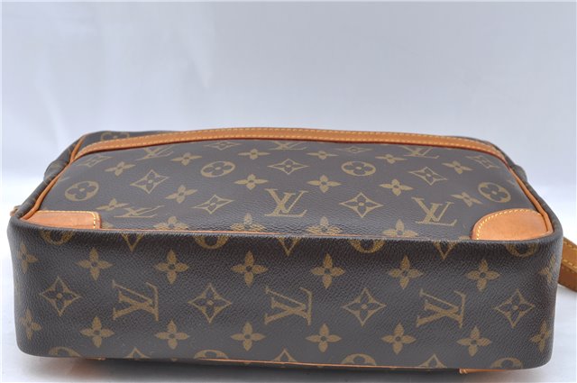 Authentic Louis Vuitton Monogram Trocadero 30 Shoulder Cross Bag M51272 LV J5219