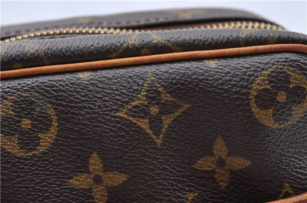 Authentic Louis Vuitton Monogram Trocadero 30 Shoulder Cross Bag M51272 LV J5219