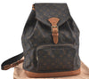 Authentic Louis Vuitton Monogram Montsouris GM Backpack M51135 LV J5223