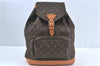 Authentic Louis Vuitton Monogram Montsouris GM Backpack M51135 LV J5223