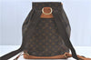 Authentic Louis Vuitton Monogram Montsouris GM Backpack M51135 LV J5223