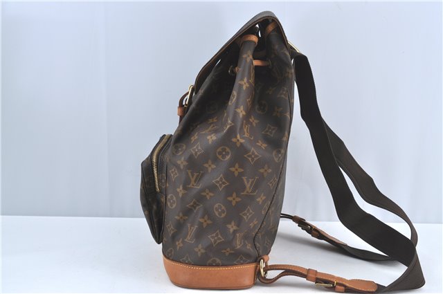 Authentic Louis Vuitton Monogram Montsouris GM Backpack M51135 LV J5223
