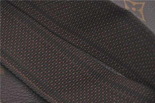 Authentic Louis Vuitton Monogram Montsouris GM Backpack M51135 LV J5223