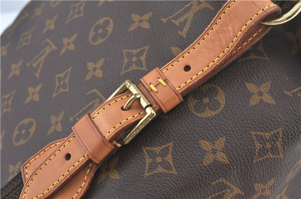 Authentic Louis Vuitton Monogram Montsouris GM Backpack M51135 LV J5223