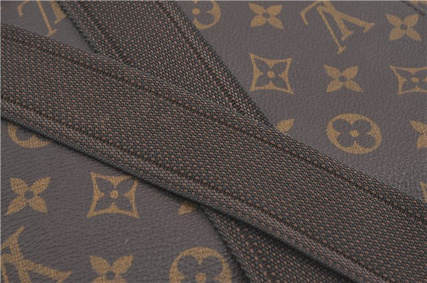 Authentic Louis Vuitton Monogram Montsouris GM Backpack M51135 LV J5223