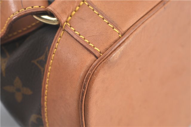 Authentic Louis Vuitton Monogram Montsouris GM Backpack M51135 LV J5223