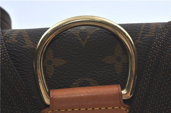 Authentic Louis Vuitton Monogram Montsouris GM Backpack M51135 LV J5223