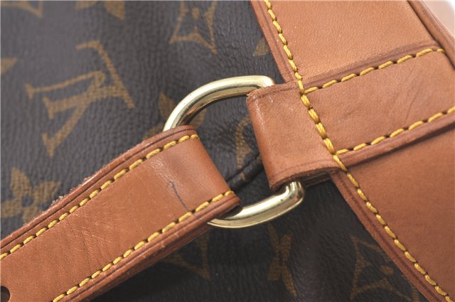 Authentic Louis Vuitton Monogram Montsouris GM Backpack M51135 LV J5223