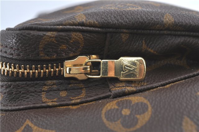 Authentic Louis Vuitton Monogram Montsouris GM Backpack M51135 LV J5223