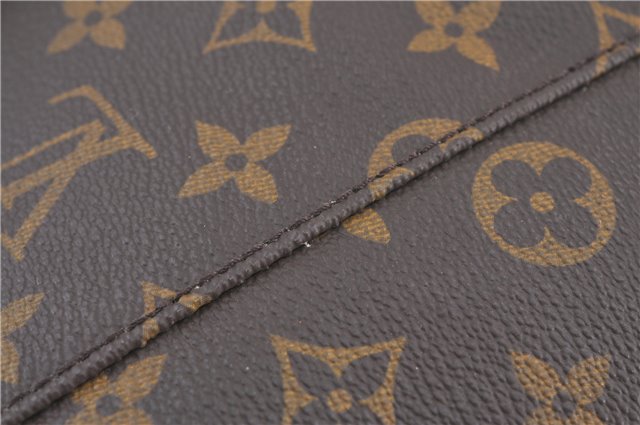 Authentic Louis Vuitton Monogram Montsouris GM Backpack M51135 LV J5223