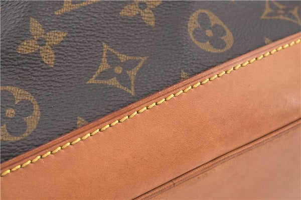 Authentic Louis Vuitton Monogram Montsouris GM Backpack M51135 LV J5223