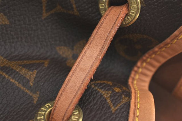 Authentic Louis Vuitton Monogram Montsouris GM Backpack M51135 LV J5223