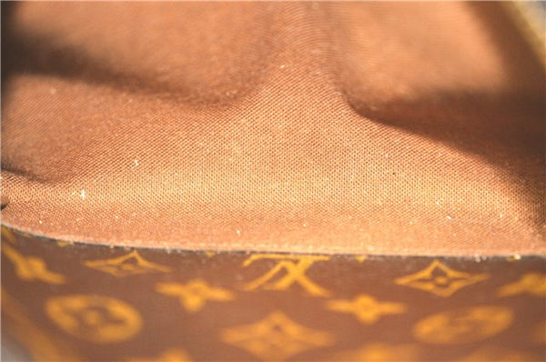 Authentic Louis Vuitton Monogram Montsouris GM Backpack M51135 LV J5223