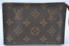 Authentic Louis Vuitton Monogram Poche Toilette 15 M47546 Cosmetics Pouch J5230