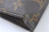 Authentic Louis Vuitton Monogram Poche Toilette 15 M47546 Cosmetics Pouch J5230