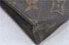 Authentic Louis Vuitton Monogram Poche Toilette 15 M47546 Cosmetics Pouch J5230