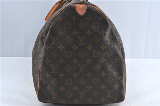 Authentic Louis Vuitton Monogram Keepall 55 Travel Boston Bag M41424 LV J5234