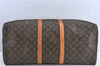 Authentic Louis Vuitton Monogram Keepall 55 Travel Boston Bag M41424 LV J5234