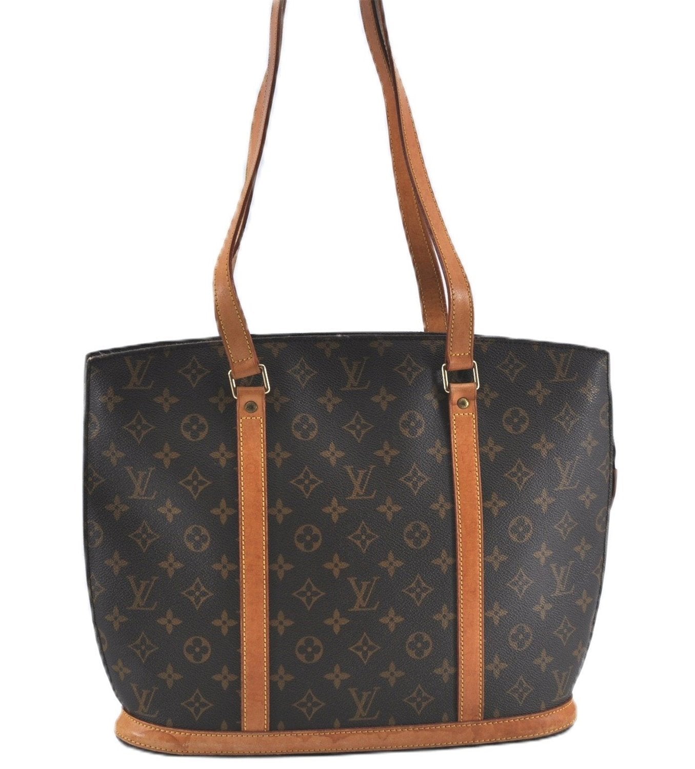 Authentic Louis Vuitton Monogram Babylone Shoulder Tote Bag M51102 LV J5239