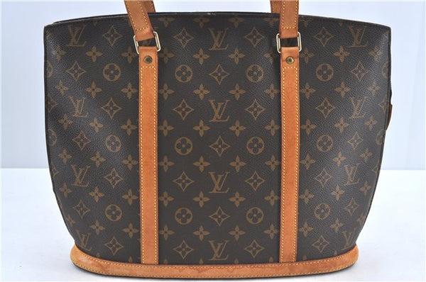 Authentic Louis Vuitton Monogram Babylone Shoulder Tote Bag M51102 LV J5239