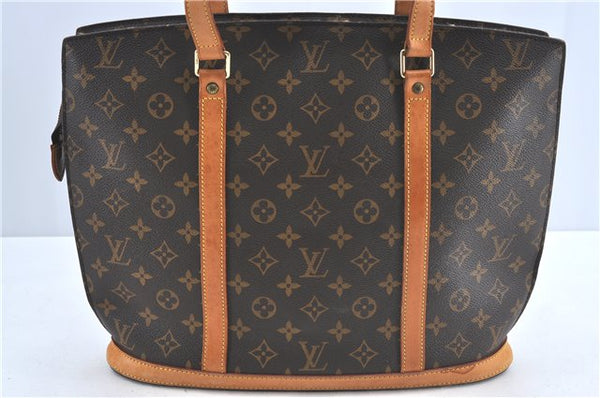 Authentic Louis Vuitton Monogram Babylone Shoulder Tote Bag M51102 LV J5239