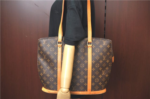 Authentic Louis Vuitton Monogram Babylone Shoulder Tote Bag M51102 LV J5239
