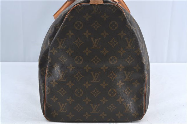 Authentic Louis Vuitton Monogram Keepall 55 Travel Boston Bag M41424 LV J5280