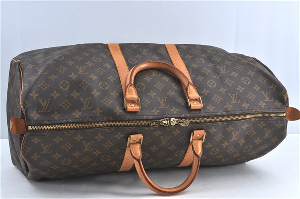 Authentic Louis Vuitton Monogram Keepall 55 Travel Boston Bag M41424 LV J5280