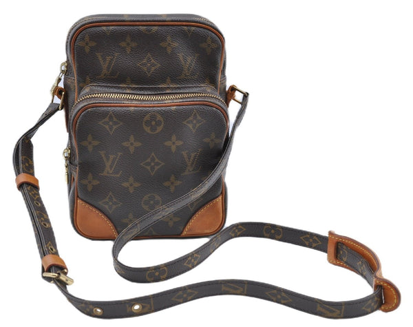 Authentic Louis Vuitton Monogram Amazone Shoulder Cross Body Bag M45236 LV J5283