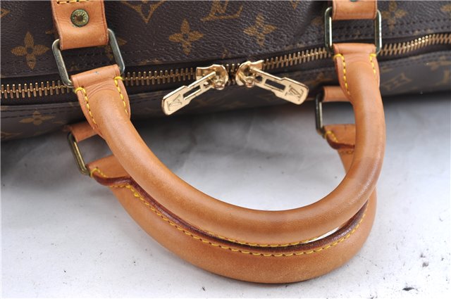 Authentic Louis Vuitton Monogram Keepall 60 Travel Boston Bag M41422 LV J5289