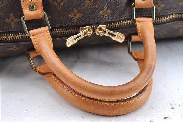 Authentic Louis Vuitton Monogram Keepall 60 Travel Boston Bag M41422 LV J5289