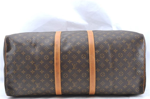 Authentic Louis Vuitton Monogram Keepall 60 Travel Boston Bag M41422 LV J5289