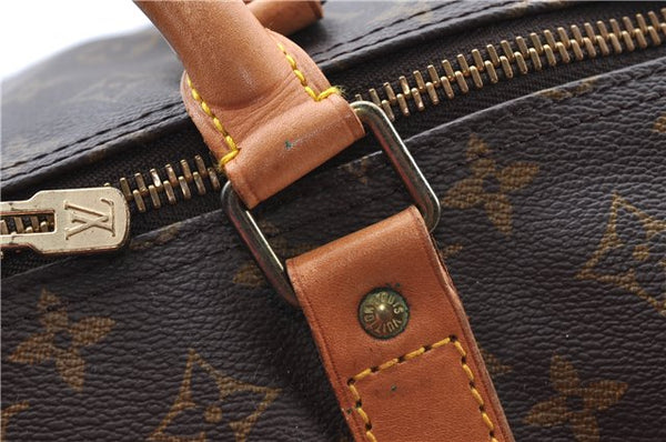 Authentic Louis Vuitton Monogram Keepall 60 Travel Boston Bag M41422 LV J5289