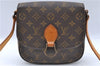 Authentic Louis Vuitton Monogram Saint Cloud MM M51243 Shoulder Cross Bag J5294