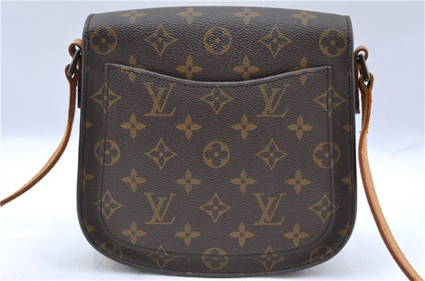 Authentic Louis Vuitton Monogram Saint Cloud MM M51243 Shoulder Cross Bag J5294
