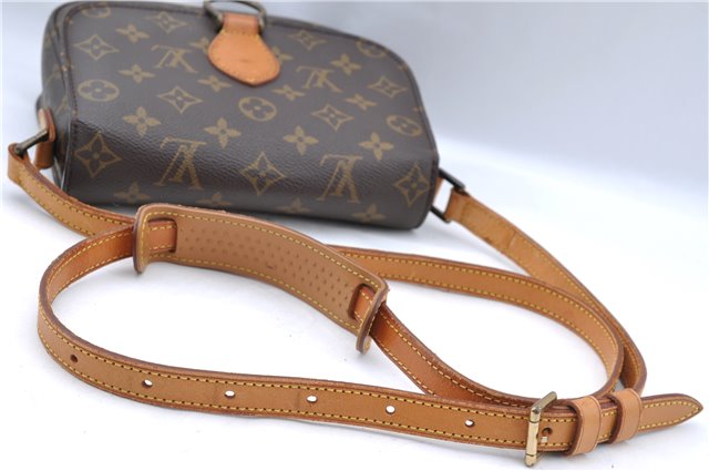 Authentic Louis Vuitton Monogram Saint Cloud MM M51243 Shoulder Cross Bag J5294