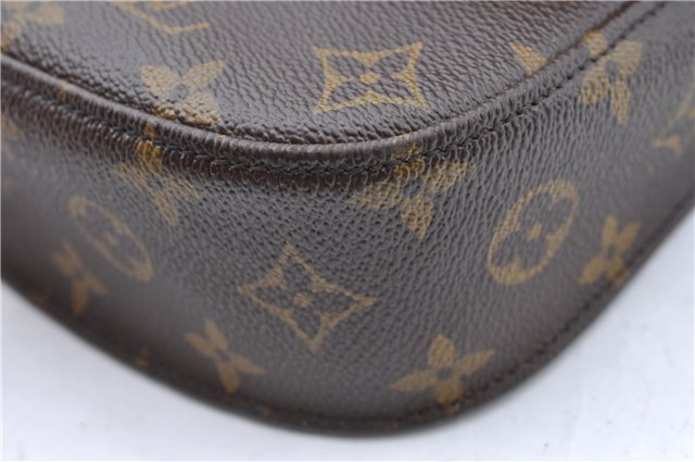 Authentic Louis Vuitton Monogram Saint Cloud MM M51243 Shoulder Cross Bag J5294