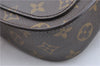 Authentic Louis Vuitton Monogram Saint Cloud MM M51243 Shoulder Cross Bag J5294