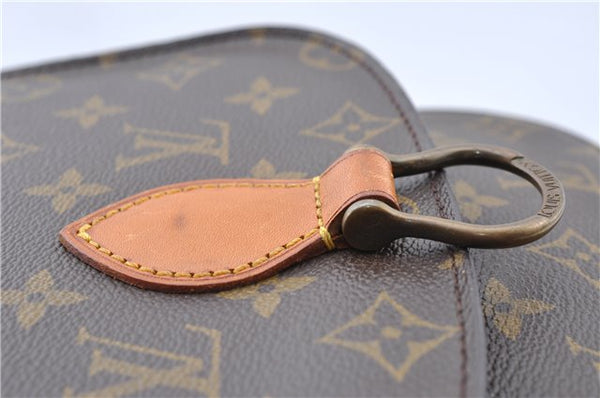 Authentic Louis Vuitton Monogram Saint Cloud MM M51243 Shoulder Cross Bag J5294