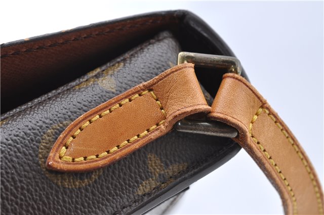 Authentic Louis Vuitton Monogram Saint Cloud MM M51243 Shoulder Cross Bag J5294