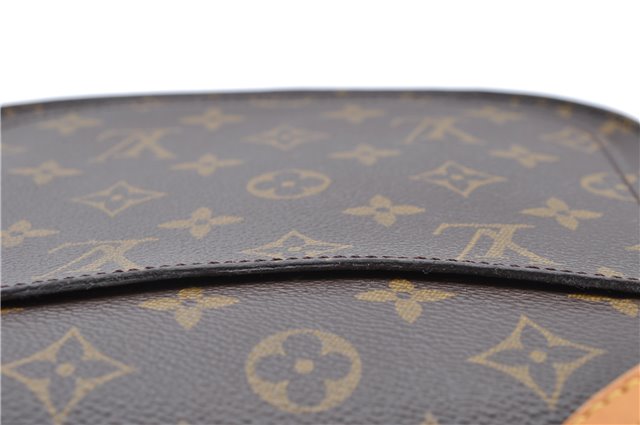 Authentic Louis Vuitton Monogram Saint Cloud MM M51243 Shoulder Cross Bag J5294