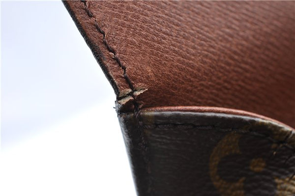 Authentic Louis Vuitton Monogram Saint Cloud MM M51243 Shoulder Cross Bag J5294