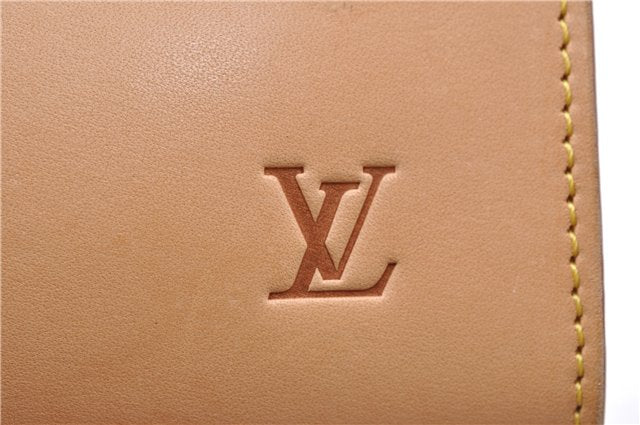 Authentic Louis Vuitton Nomade Pouch Purse Beige LV J5296