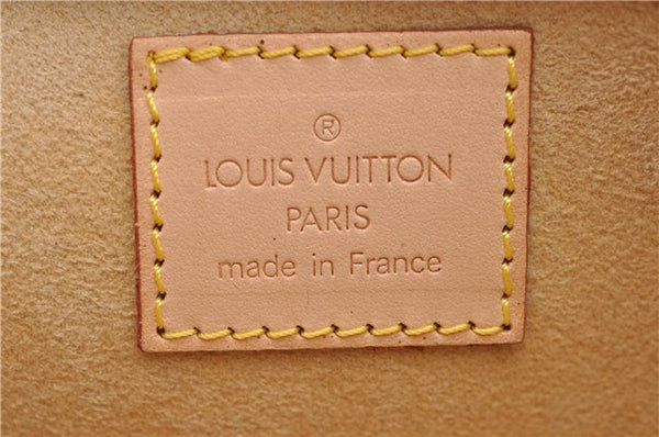 Authentic Louis Vuitton Nomade Pouch Purse Beige LV J5296