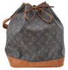 Authentic Louis Vuitton Monogram Noe Shoulder Drawstring Bag M42224 LV J5298